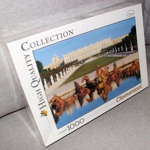 3/$77❤️new sealed vintage Clementoni VERSAILLE FRANCE 1000 pcs puzzle #31219